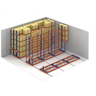 أنظمة الرفوف المتنقلة المستعملة في المستودعات الفولاذية متعددة الطبقات