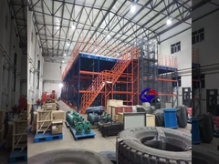 نظام منصة ميزانين قابلة للتخصيص مع Q235B غطاء مسحوق